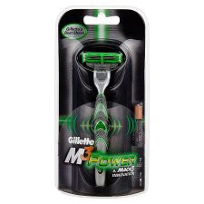 Gillette Mach 3 Razor Blade Shaver 1 Cartridge Metal Handle Fits Turbo M3  Power