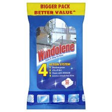 Windolene Window Cleaner Wipes 30 Wipes