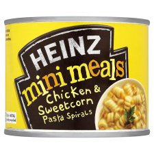 Heinz Mini Meals Chicken & Sweetcorn Pasta Spirals 200G | Expat Corner Store