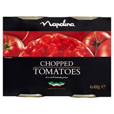 Napolina Chopped Tomatoes 4 X 400G | Expat Corner Store