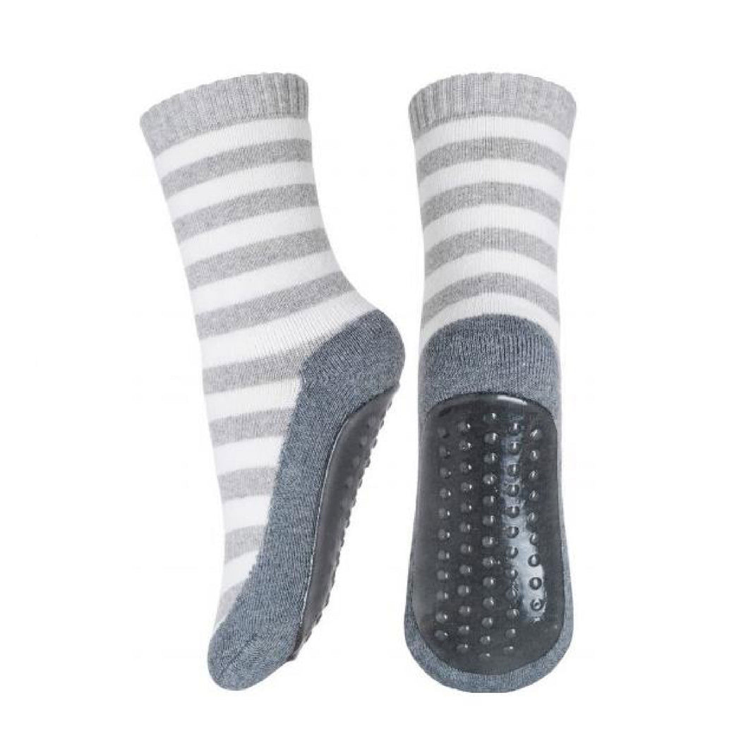 sock with rubber sole