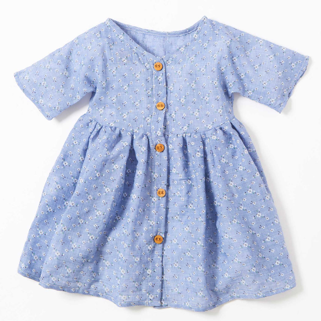 baby blue babydoll dress
