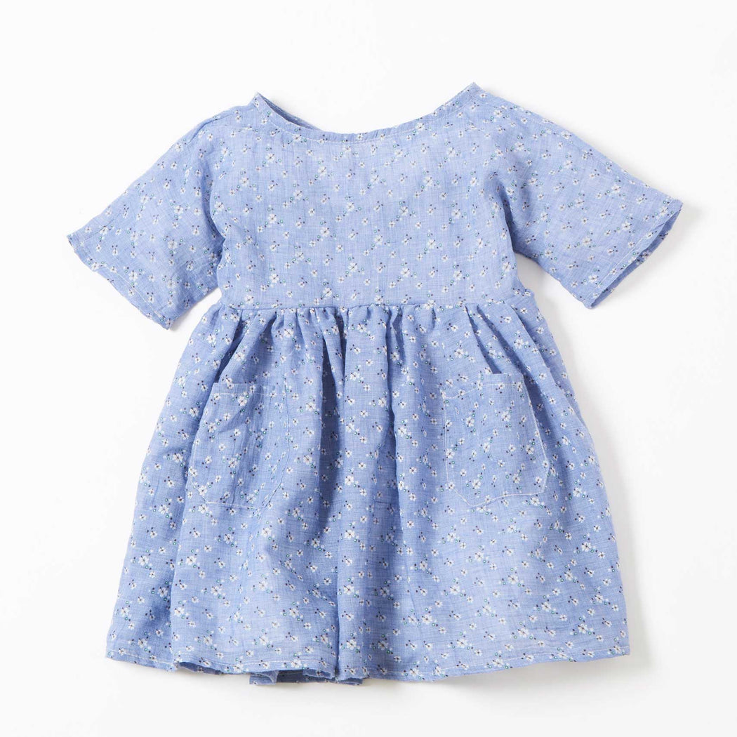 light blue babydoll dress