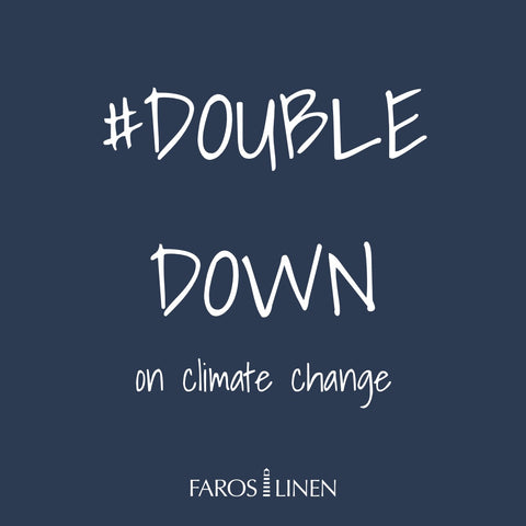 #Doubledown on climate change