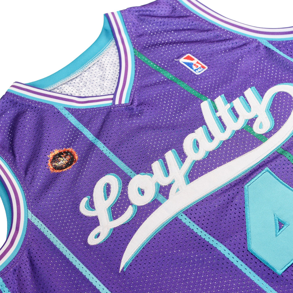 purple basketball jersey