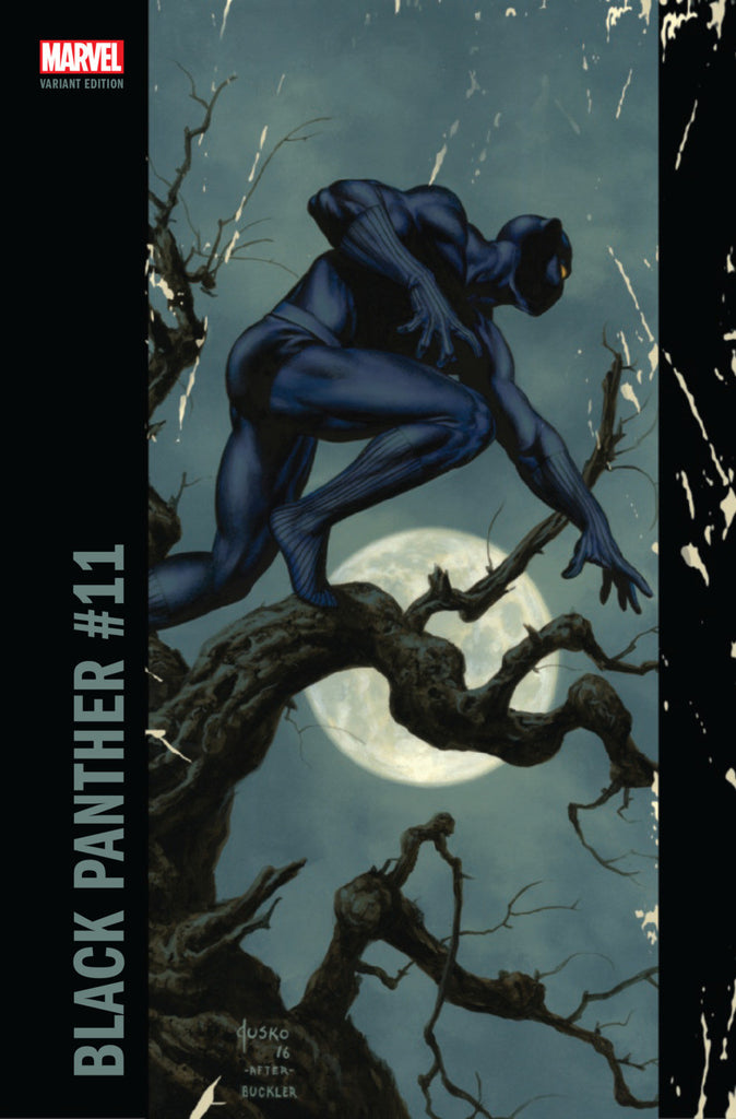 Black Panther (2016 Series) #11 (Variant "Corner Box" Cover - Joe Jusko)