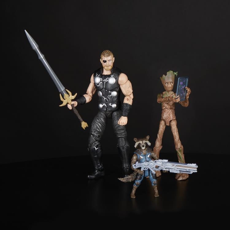 marvel legends infinity war thor 3 pack