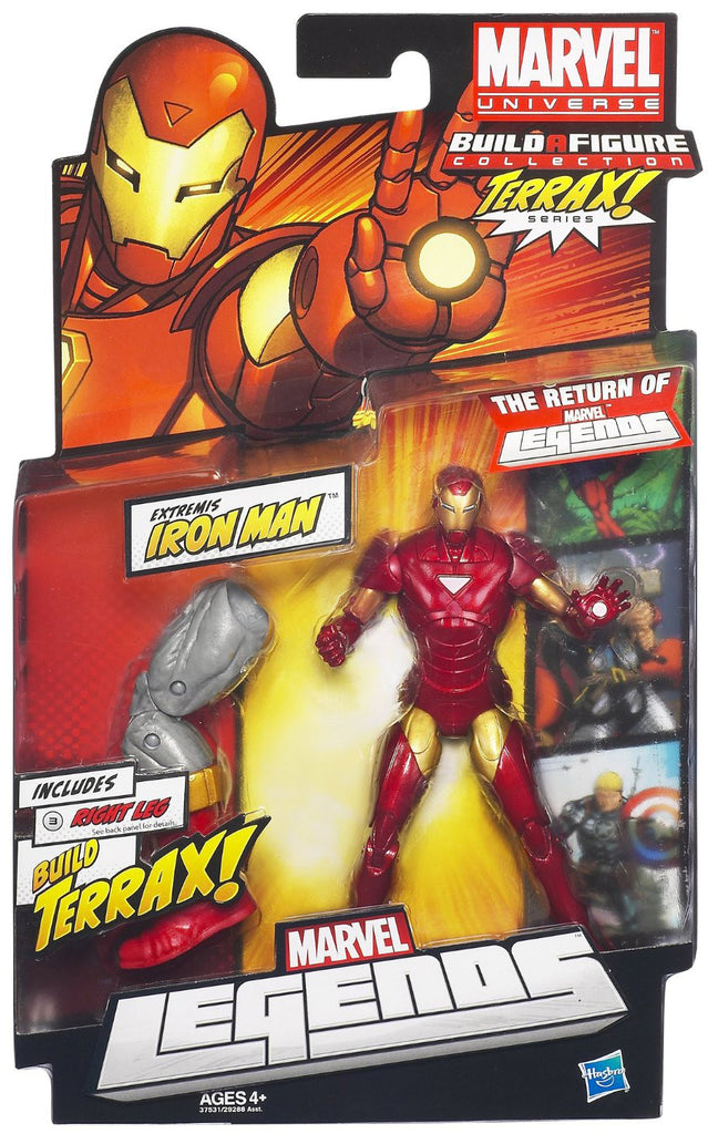 marvel legends extremis iron man