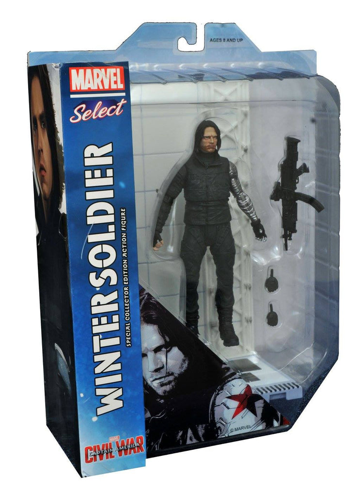 marvel select captain america winter soldier