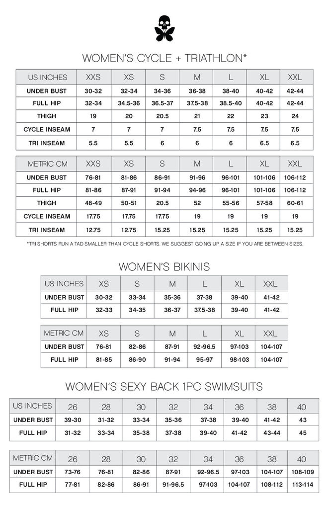 Size Guide + Fit Tips Betty Designs