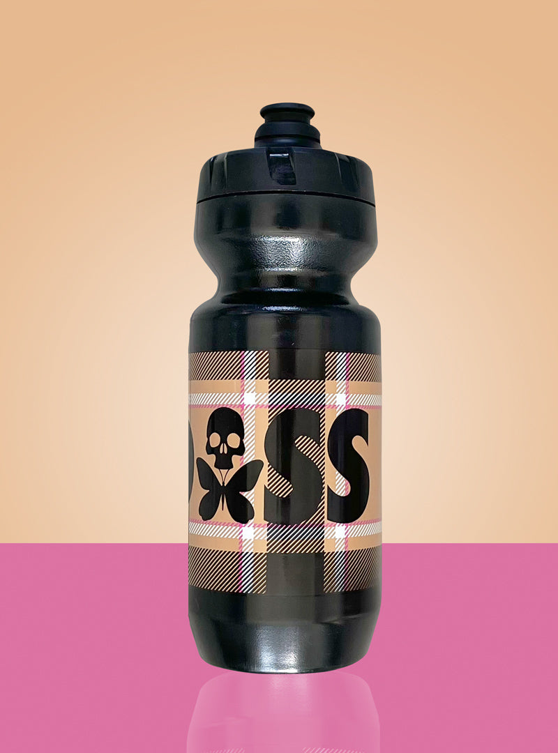 Salsa Cassidy Purist Insulated Water Bottle - Black, Yellow