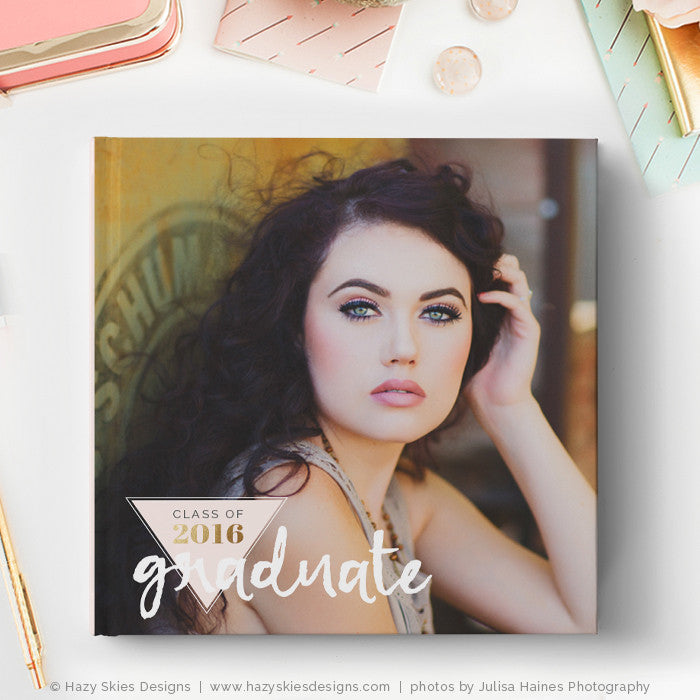 Senior Book Cover Template | Free Spirit