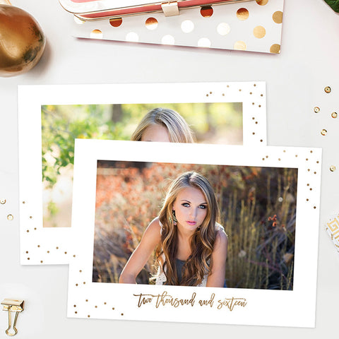 Senior Announcement Template | Shine