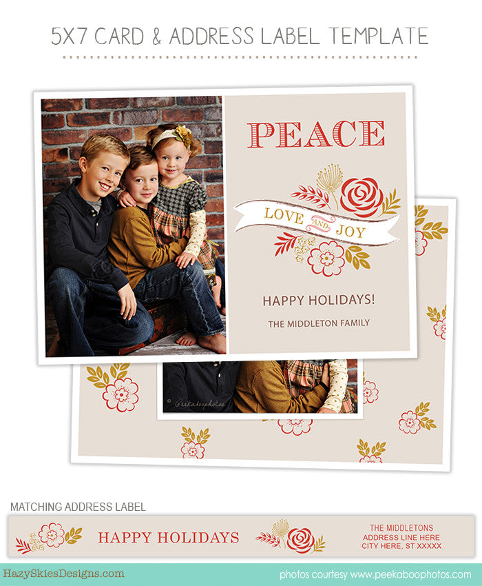 Holiday Card Templates For Photographers