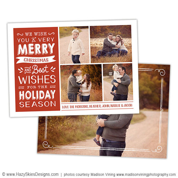 free christmas card templates for photoshop elements 11