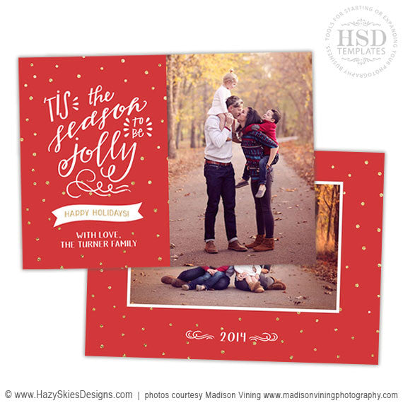 photoshop templates for christmas cards