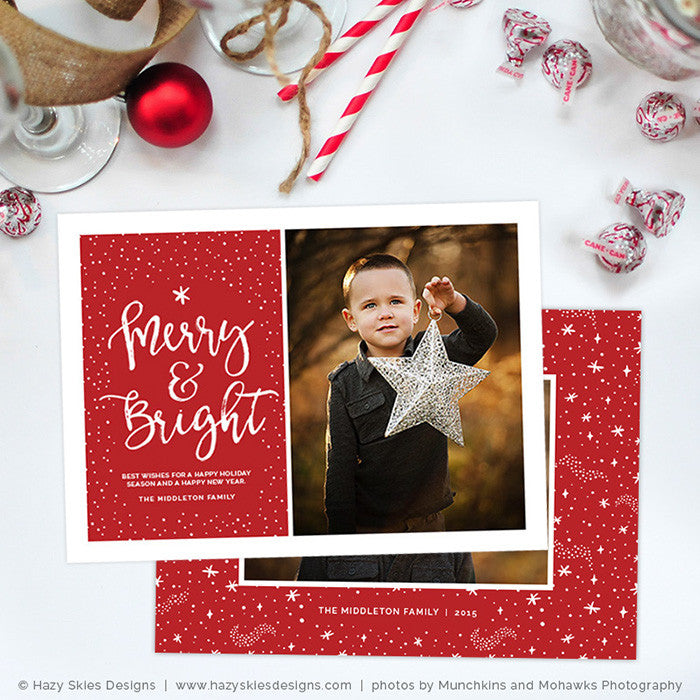 christmas card template photoshop free download