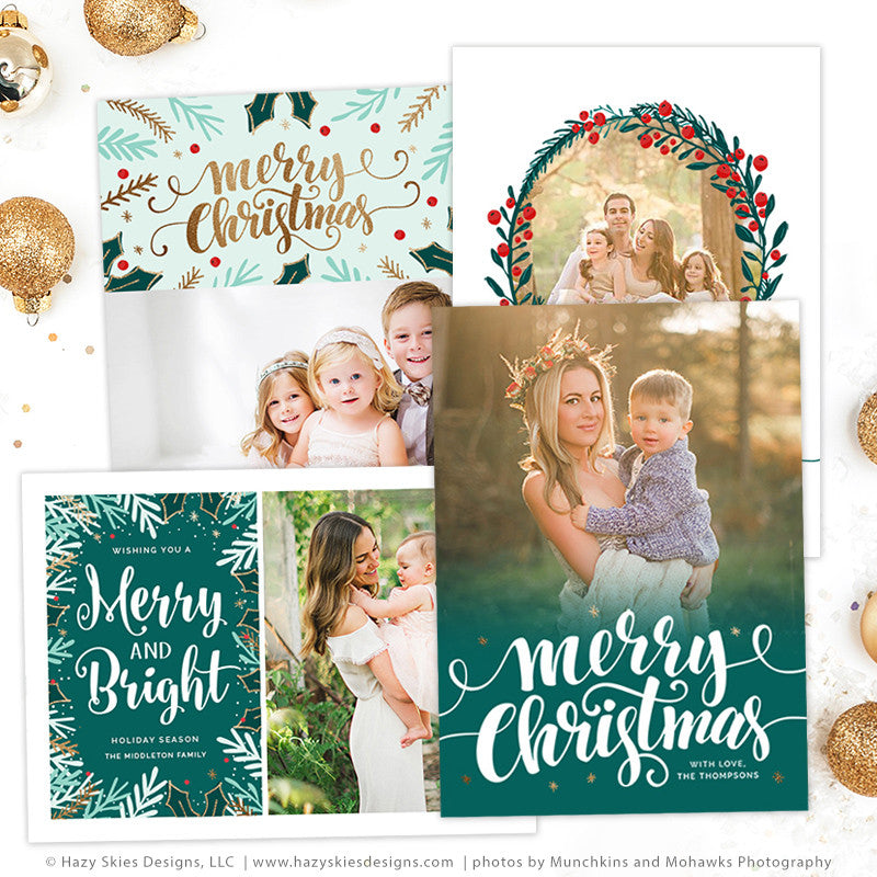 templates for christmas cards photoshop