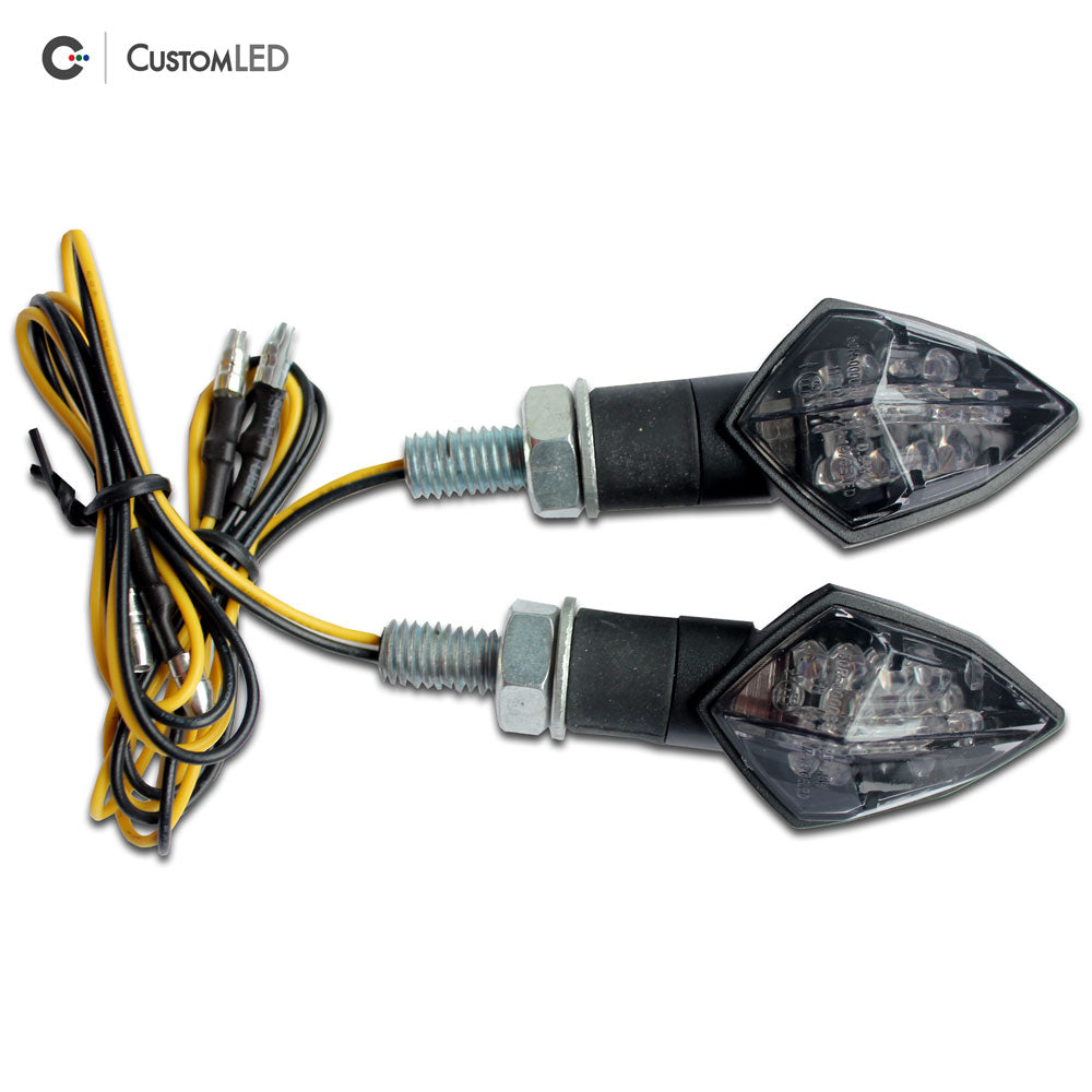 Motorcycle LED Blinkers - Fit - V1 (pair) – Custom