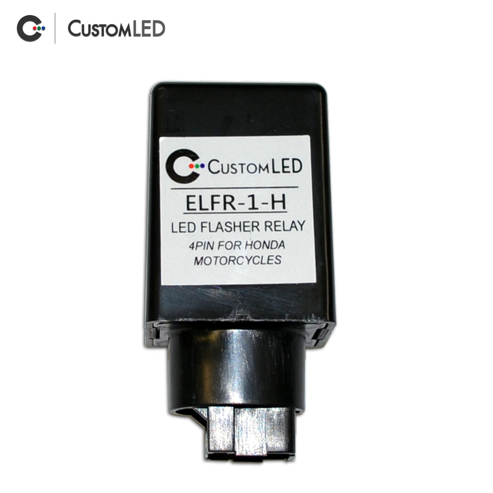 jongen Ritueel Mail ELFR-1-H Electronic LED Flasher Relay 4-Pin Honda – Custom LED