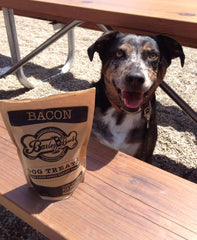 Dog with Bacon Barley Bones 