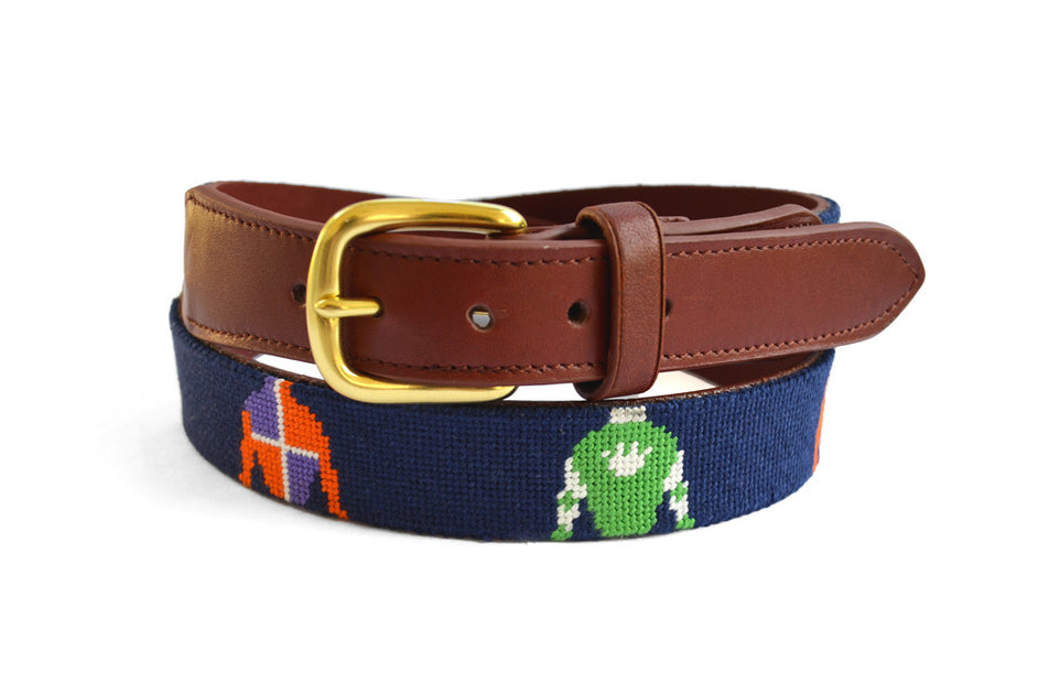 JOCKEY SILK NEEDLEPOINT BELT – Asher Riley