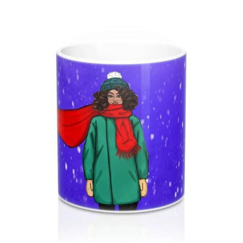 Brooke Ashley Collection- Let It Snow 11 oz. Ceramic Coffee Mug- Gift Ideas