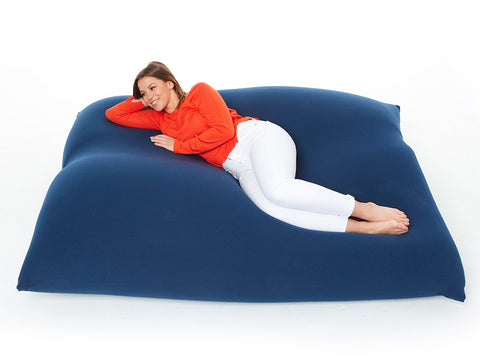 extra large bean bag bed