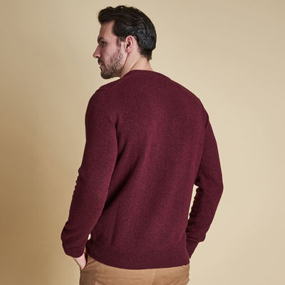 barbour tisbury lambswool crew neck jumper