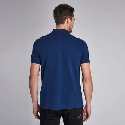 barbour international washed polo shirt