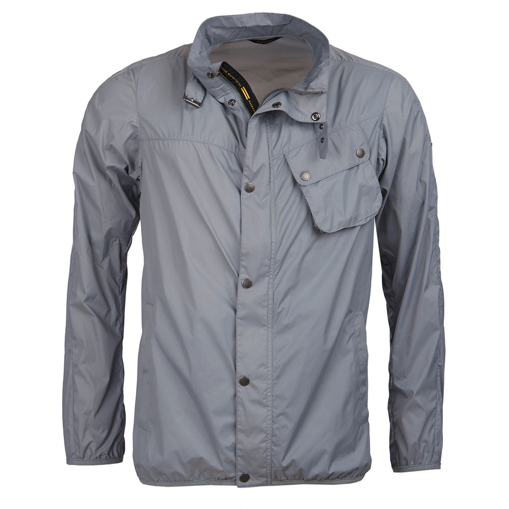 grey barbour jacket