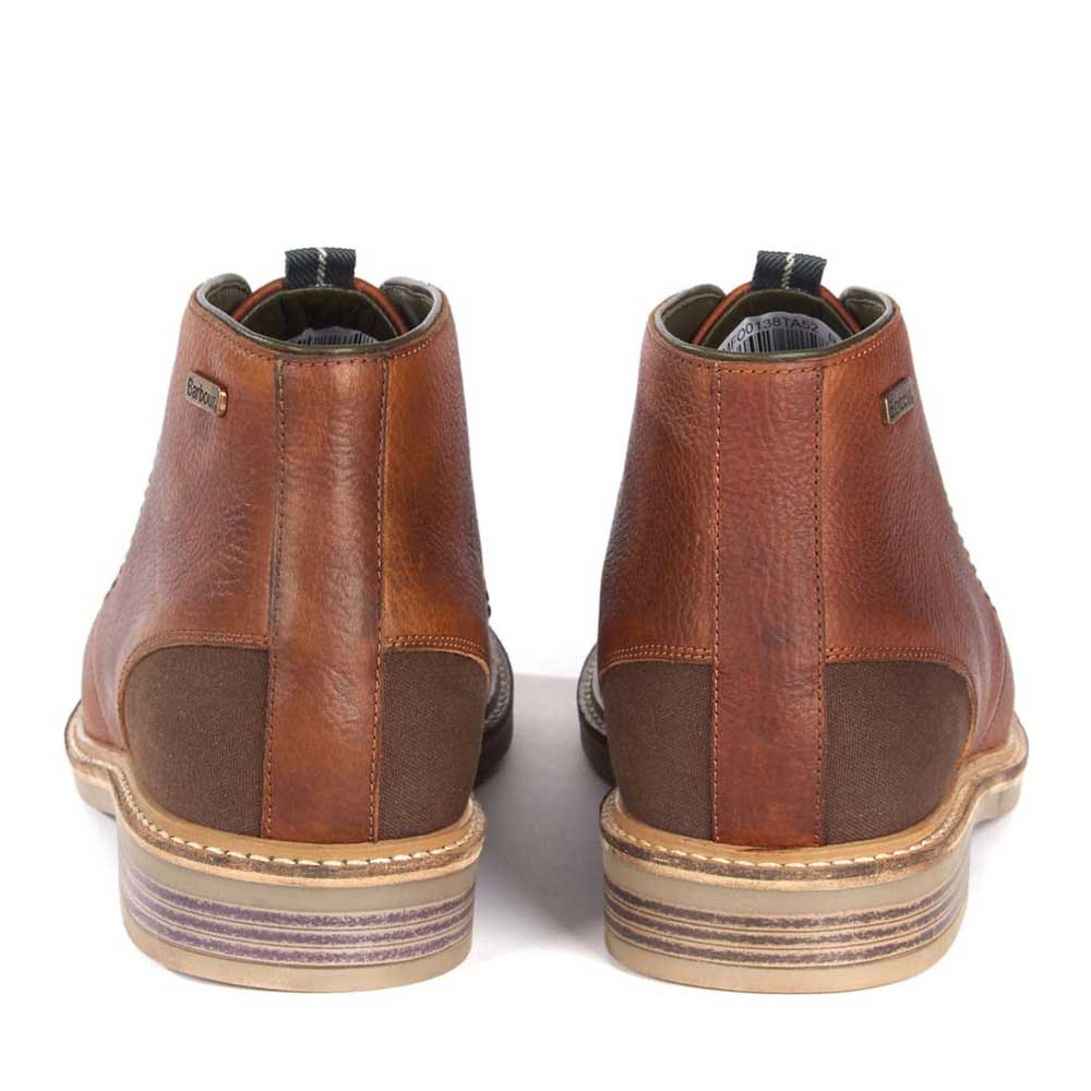 barbour readhead boots cognac