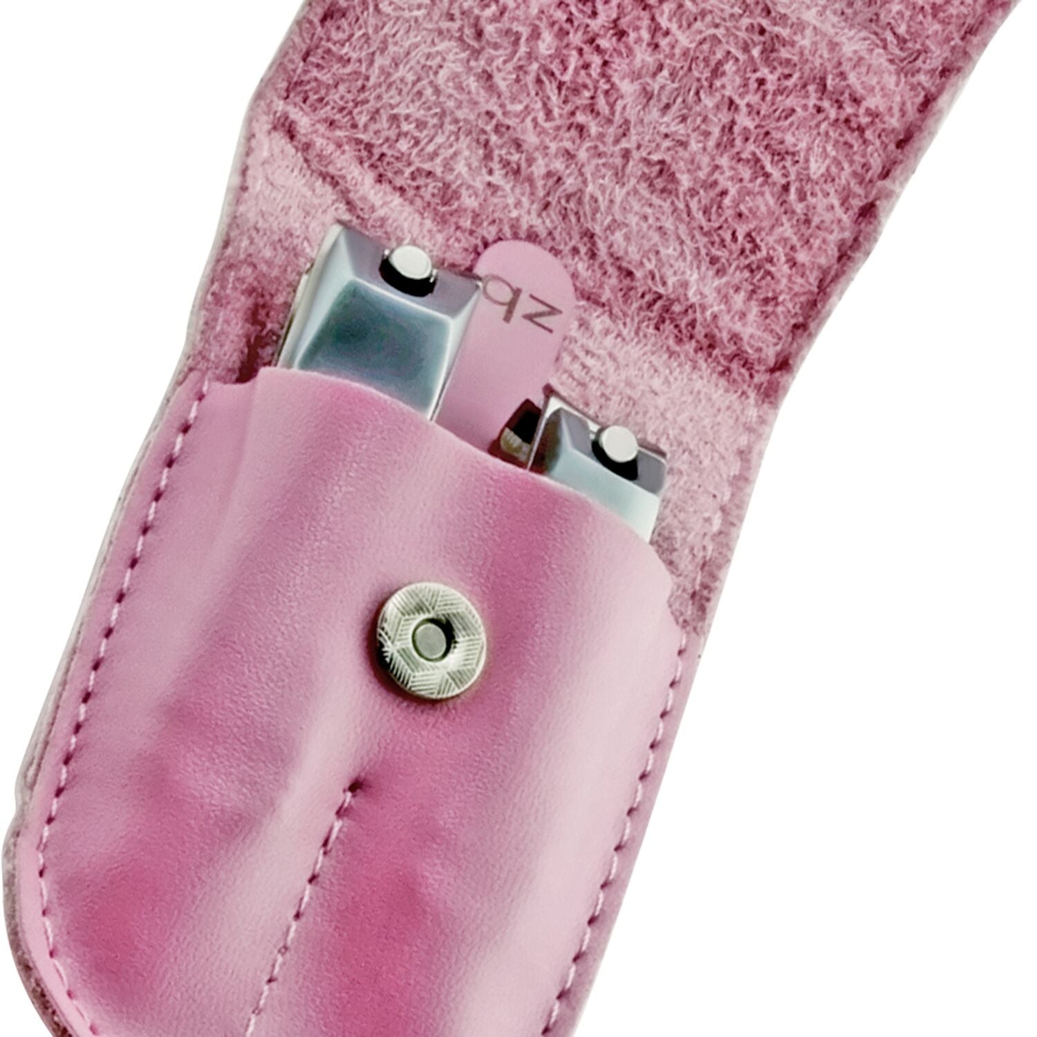 3-Piece Premium Nail Clipper Set | Pink Case – Zizzili Basics