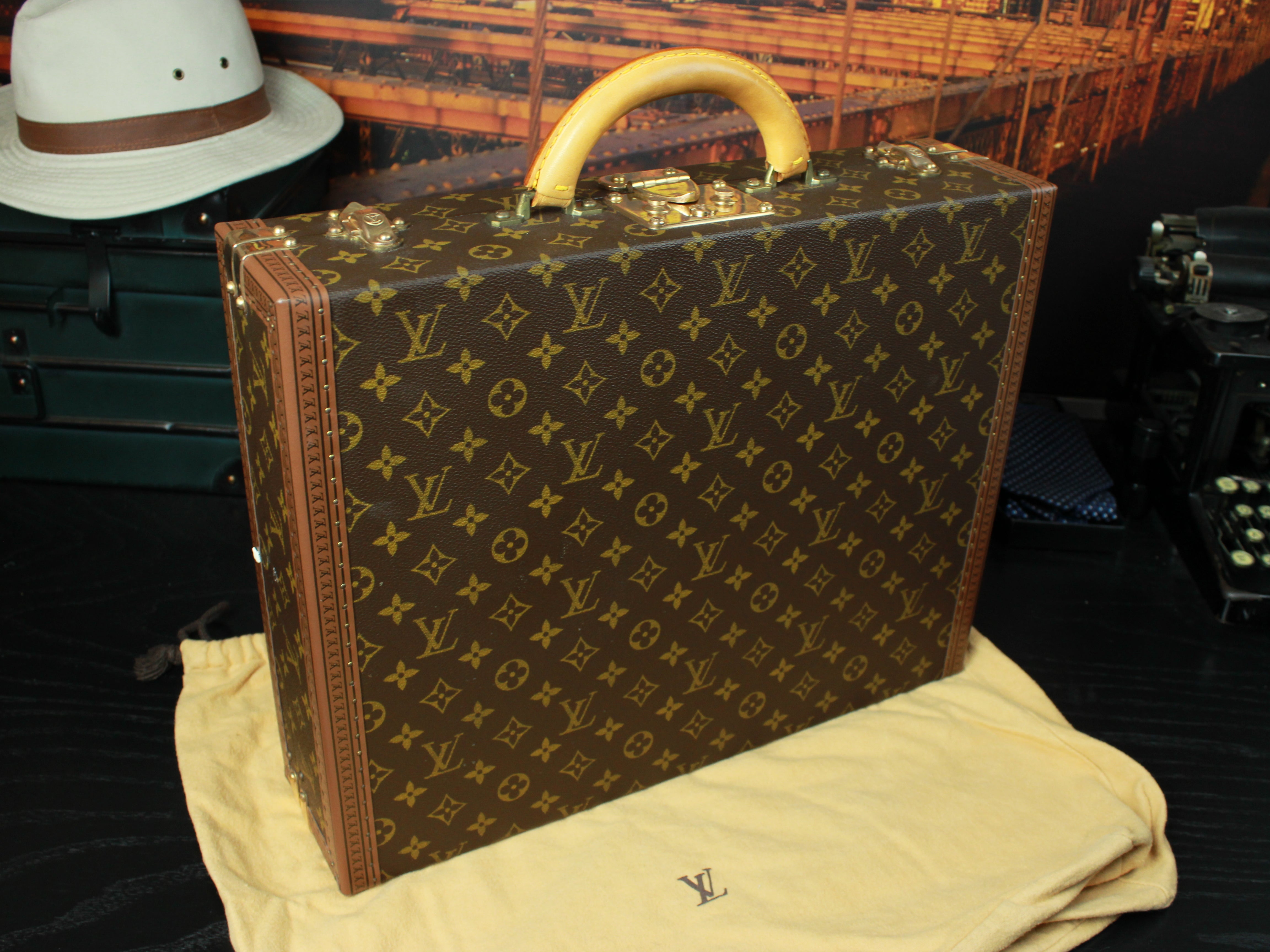 louis vuitton monogram briefcase