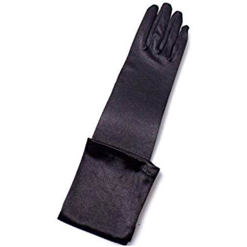 black opera gloves