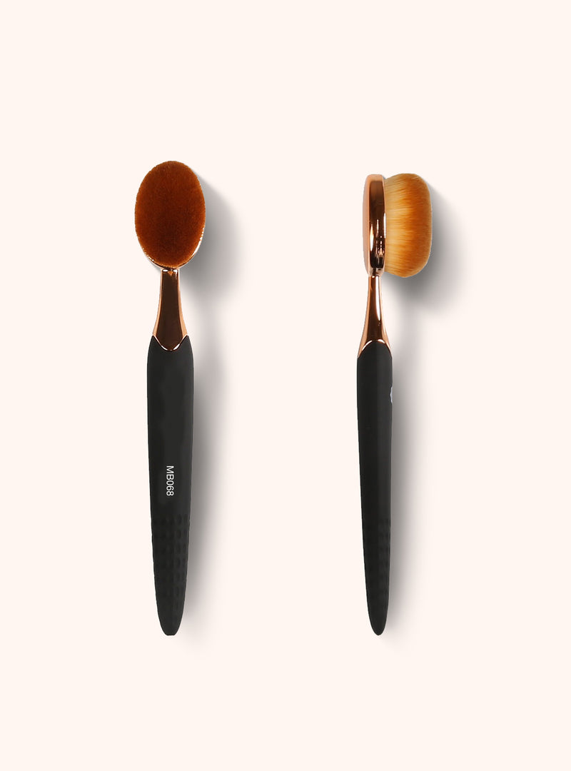  Yoseng Oval Foundation Brush Large Toothbrush makeup brushes  Fast Flawless Application Liquid Cream Powder Foundation : Beauty &  Personal Care