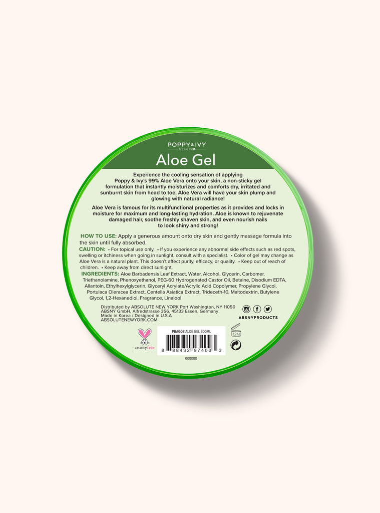 Maken verlichten inch Aloe Gel (200ml tube) | Absolute New York