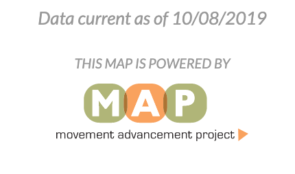 Data current as of 10/8/19, movement advancement project logo