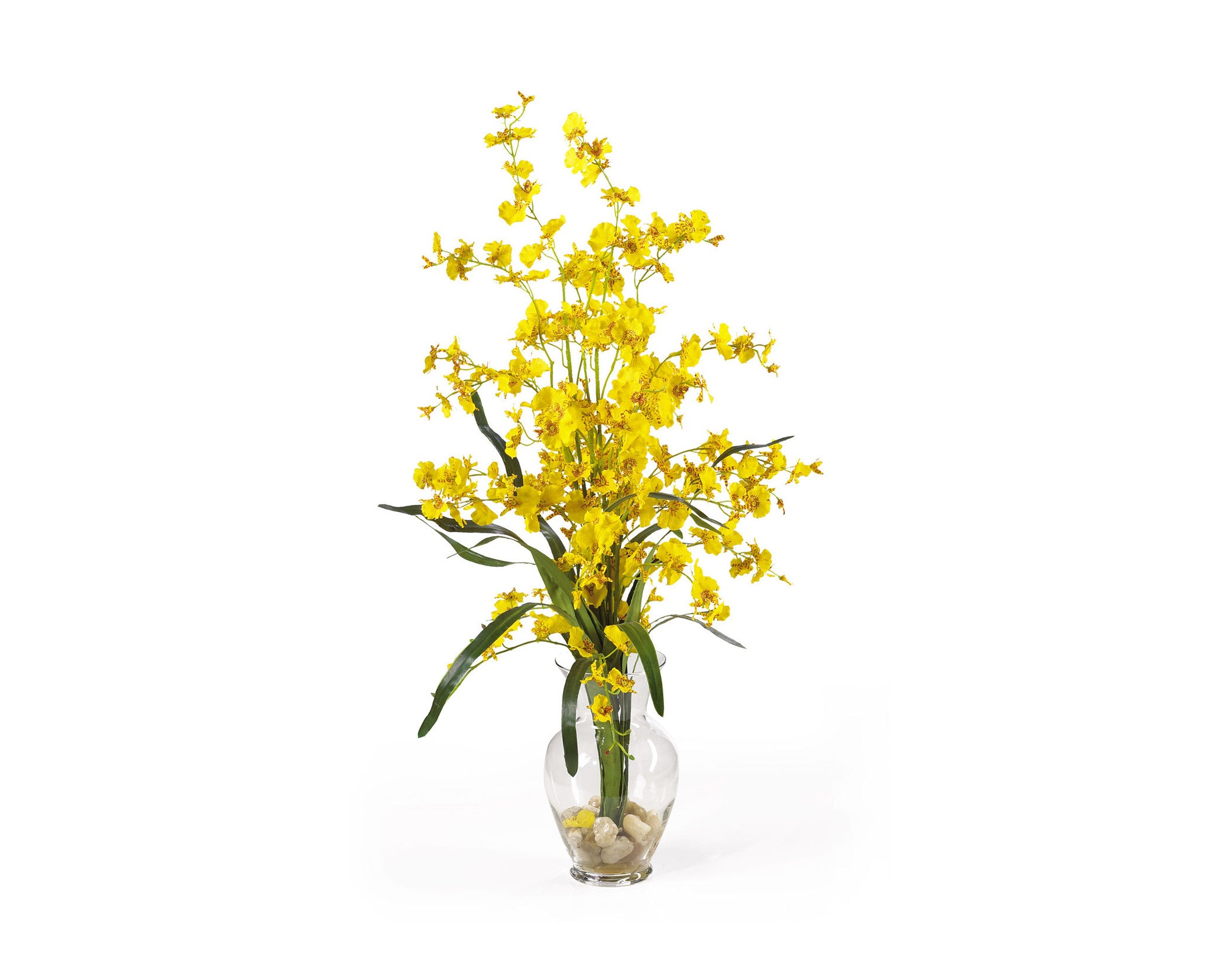 Artificial Dancing Lady Yellow - Silk Flowers