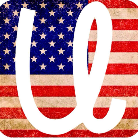 'U' Logo American Flag