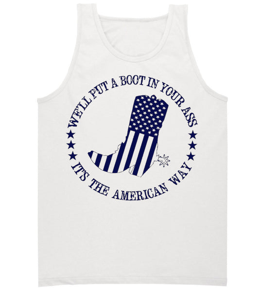 Country Music American Tank Top