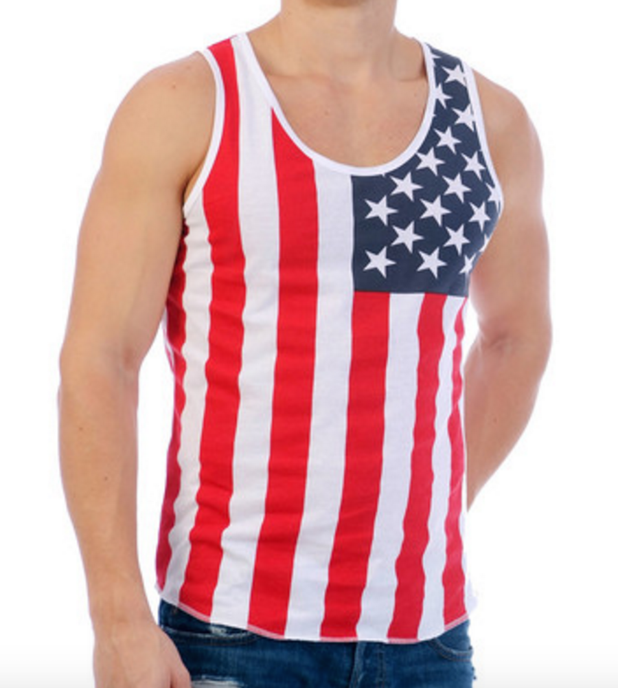 American Flag Tank Top – United Tees