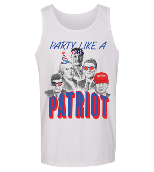 'Party Like A Patriot' Tank Top – United Tees