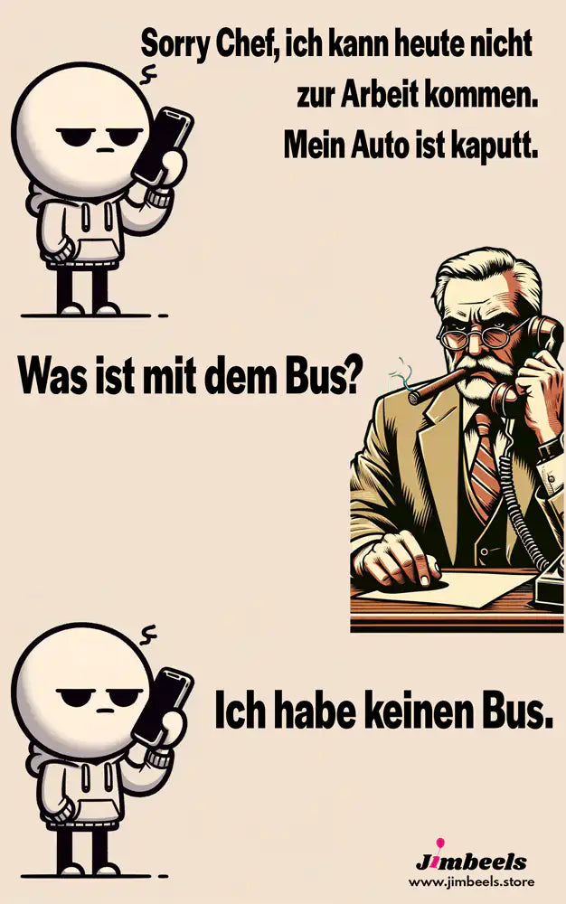 freches lustiges meme zeigt chef und arbeitnehmer meme für die pause