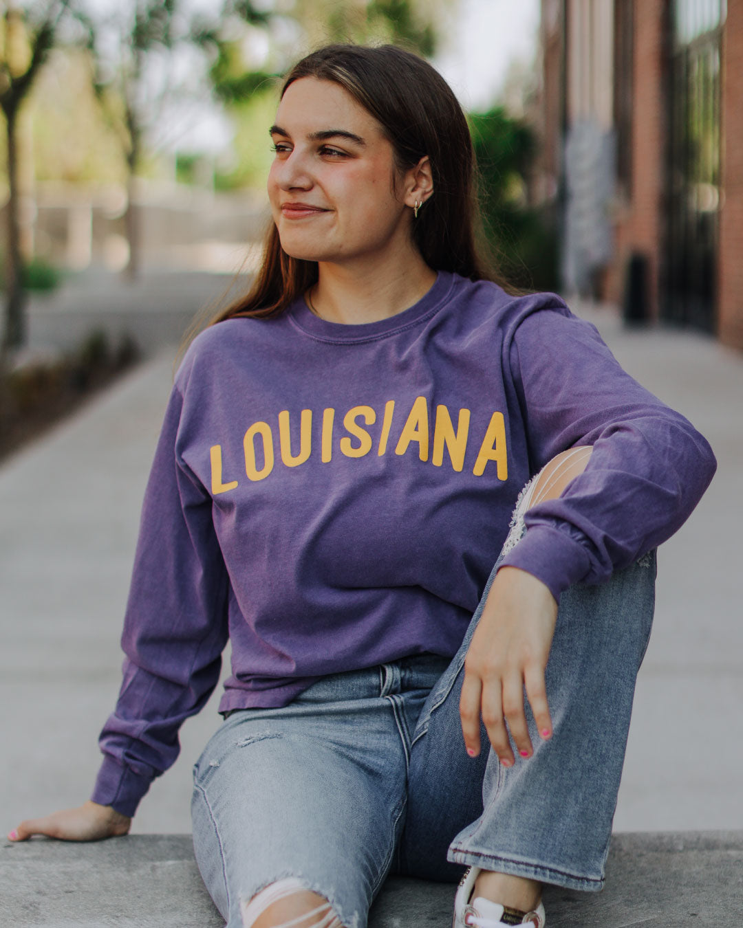 TheShirtRepublic Louisiana Saturday Night, Louisiana Gift, Love Louisiana, Purple and Gold, Louisiana State, Baton Rouge, Louisiana Cajun, Tigers Shirt