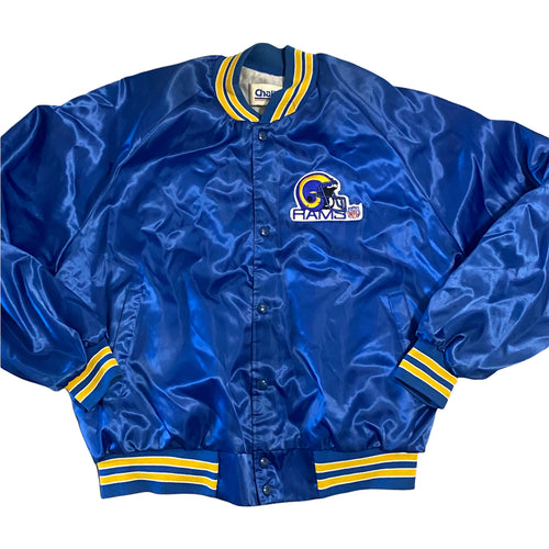 St. Louis Rams Men's Size Medium or Large Leather Jacket STL 4