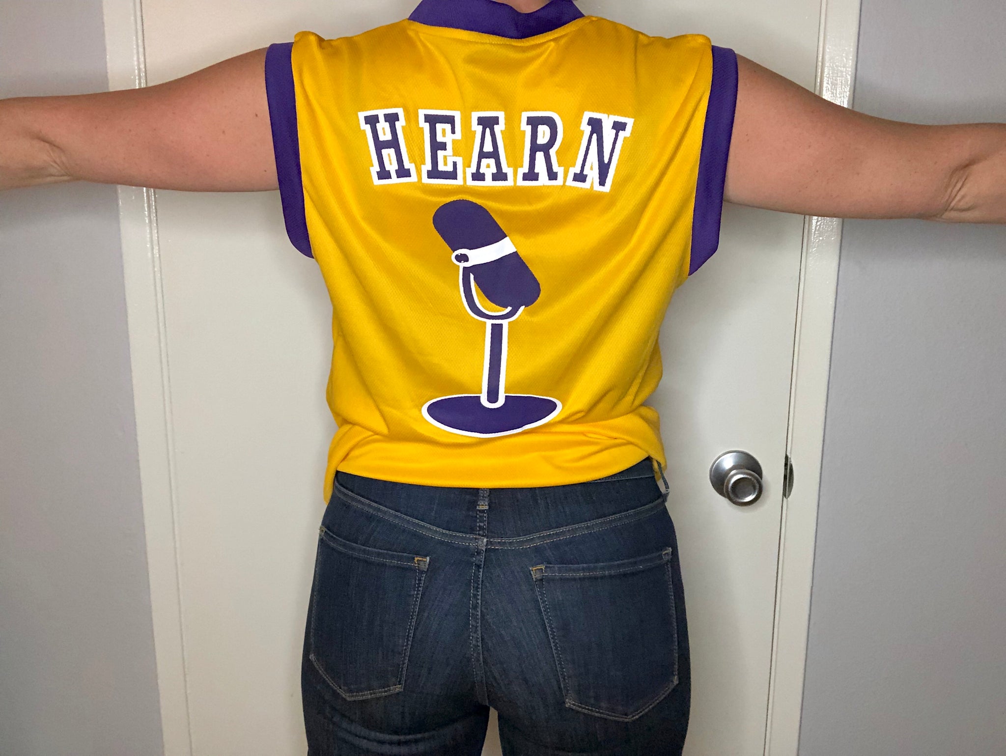 chick hearn jersey