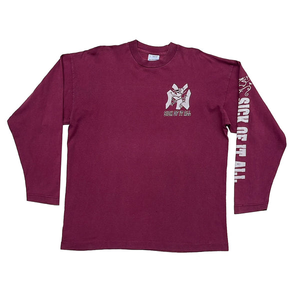 BAD RELIGION 'AGAINST THE GRAIN' 90'S L/S T-SHIRT – Temple of