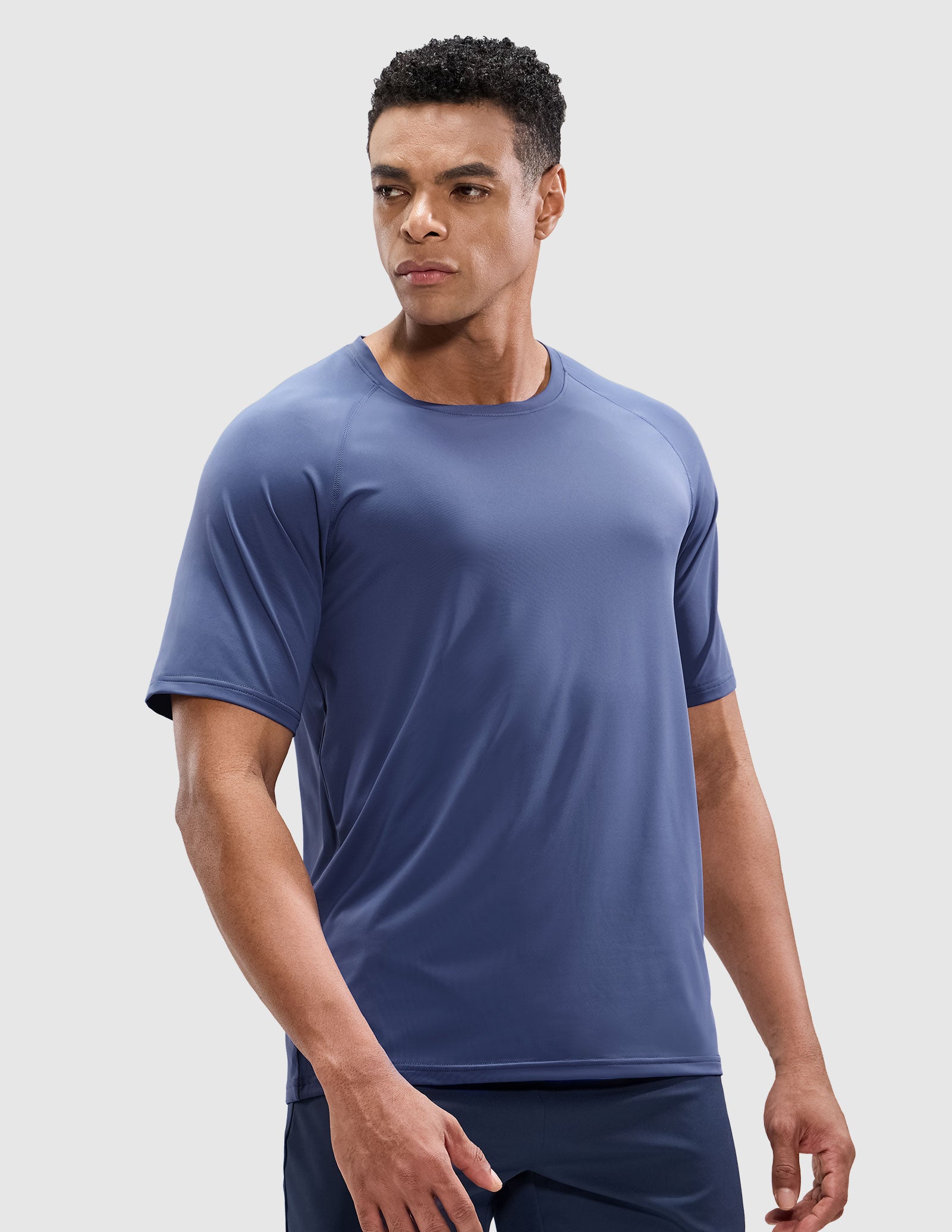 Men's Workout T-Shirts Dry Fit Athletic Running Tee