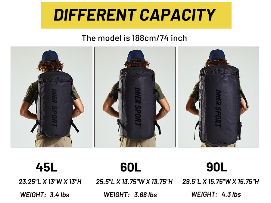 duffel backpack